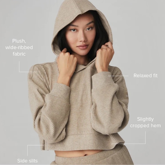 ALO Yoga Tops - ALO YOGA MUSE HOODIE